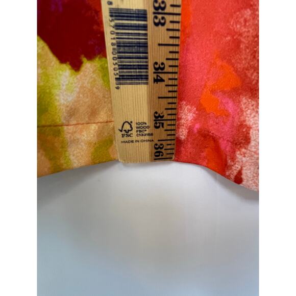 Natori Women’s Medium Pink/Yellow Lounge Dress Casual Relaxed Fit Sleepwear - Picture 7 of 10